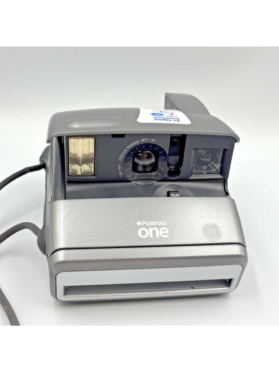 Polaroid Other - Polaroid One 600 Instant Film Camera Silver Folding Untested
